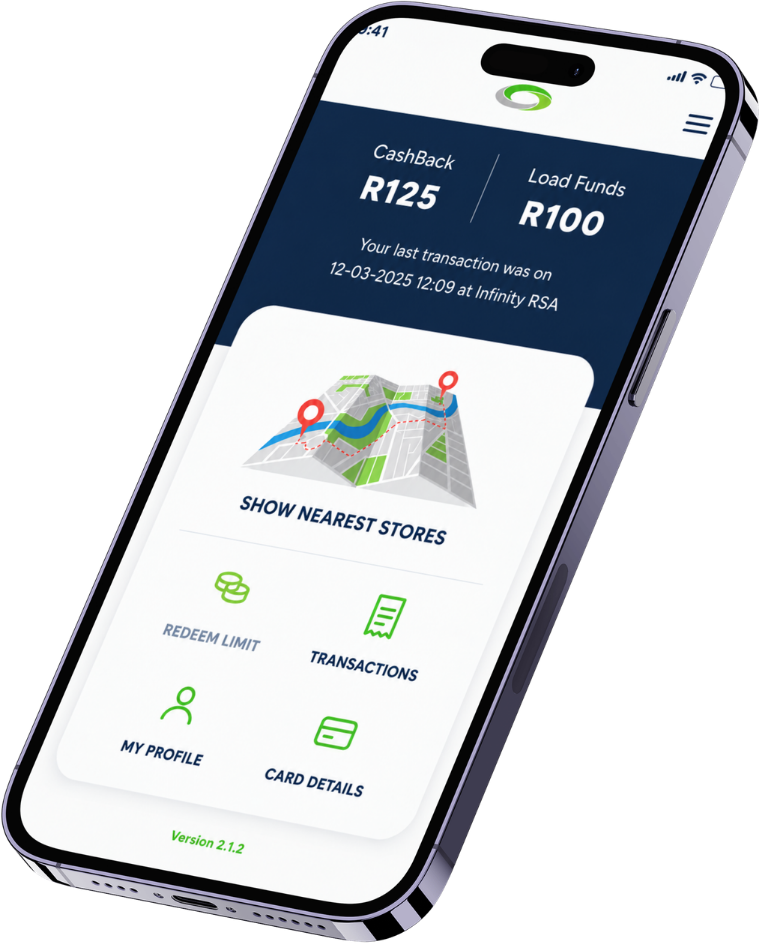Infinity Rewards app