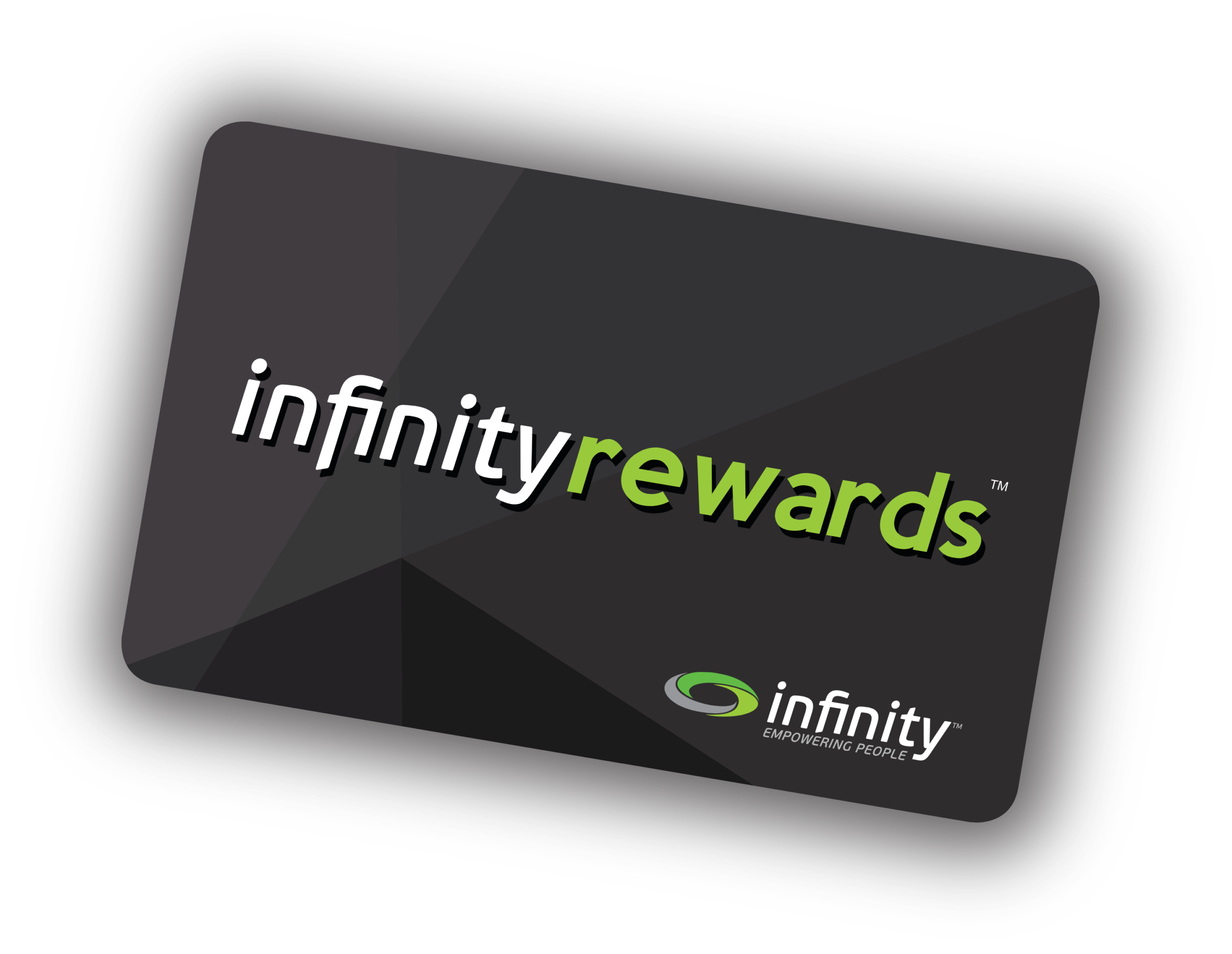 Infinity Rewards card